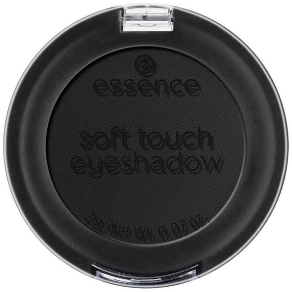 Essence Essence  Soft Touch aksamitny cień do powiek 06 Pitch Black 2g