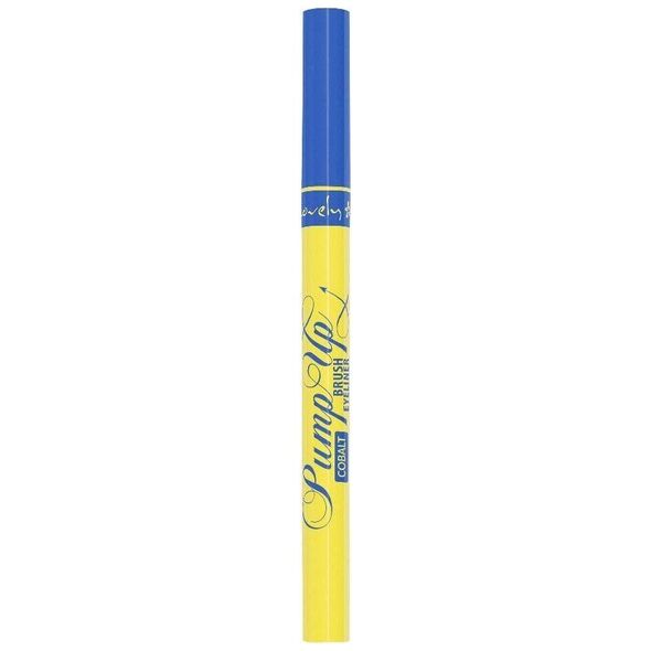 Lovely Pump Up Cobalt Eyeliner kobaltowy eyeliner do powiek z precyzyjnym pędzelkiem 2.5ml