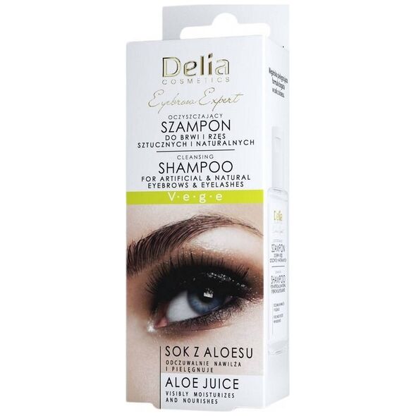 Delia Delia Eyebrow Expert oczyszczający szampon do brwi i rzęs 50ml