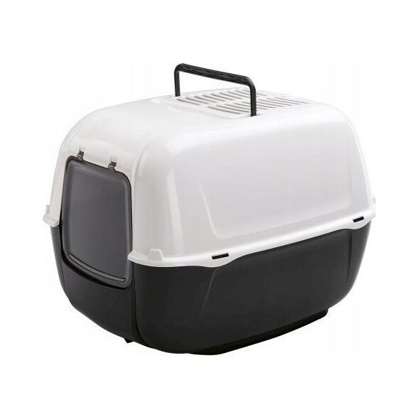 Ferplast FERPLAST TOILET HOME PRIMA BLACK PLT - kuweta 39,5x52,5x38h cm