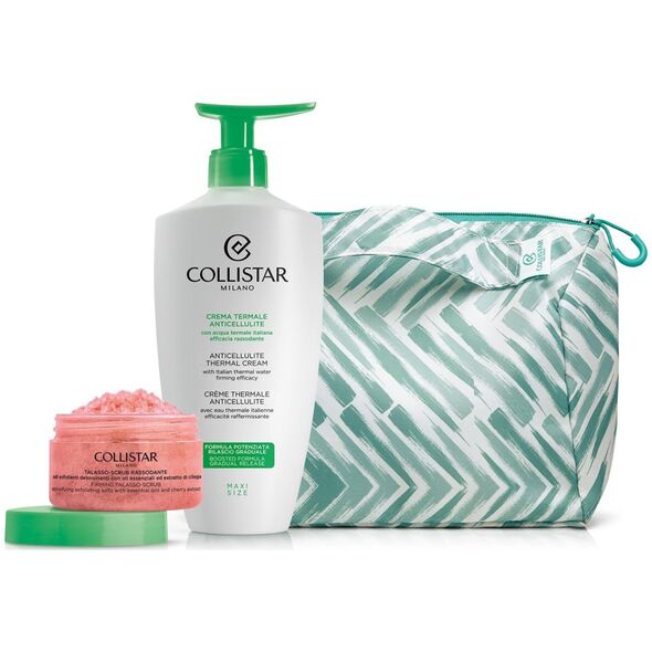 Collistar COLLISTAR SET (FIRMING THALASSO-SCRUB 150GR + ANTI-CELLULITE THERMAL CREAM 400ML)