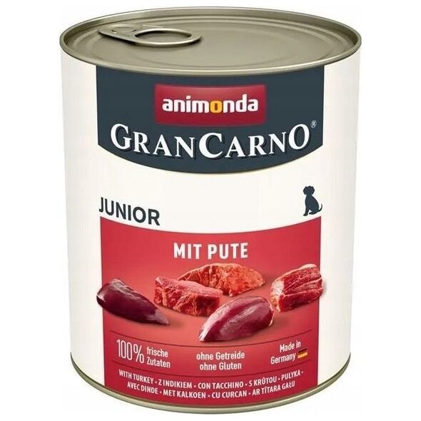 Animonda ANIMONDA Grancarno Junior z indykiem 800g