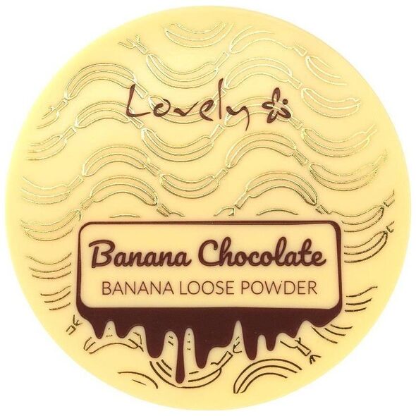 Lovely Banana Chocolate Loose Powder bananowo-czekoladowy puder sypki do twarzy 8g