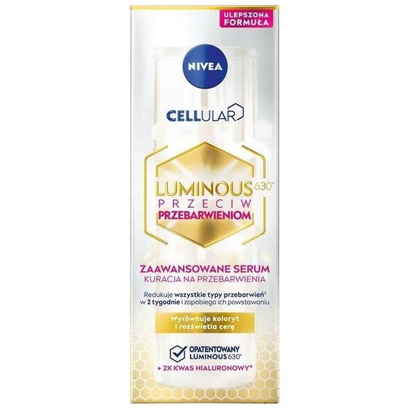 Nivea Cellular Luminous 630 zaawansowane serum kuracja na przebarwienia 30ml