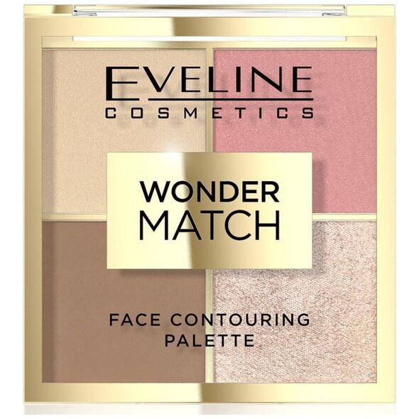 XXXX__Eveline Cosmetics (Eveline) Eveline Cosmetics Wonder Match paleta do konturowania twarzy 02 10g