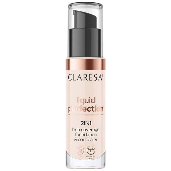 Claresa Claresa Liquid Perfection 2w1 101 Light 34g