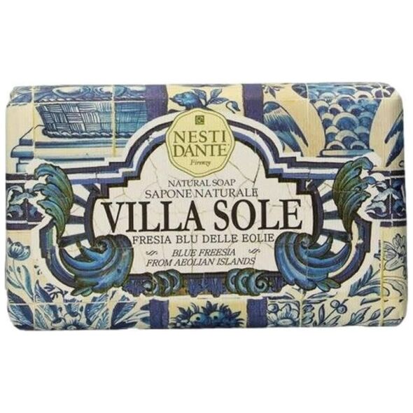 Nesti Dante Villa Sole Fresia Blu Delle Eolie naturalne mydło w kostce 250g