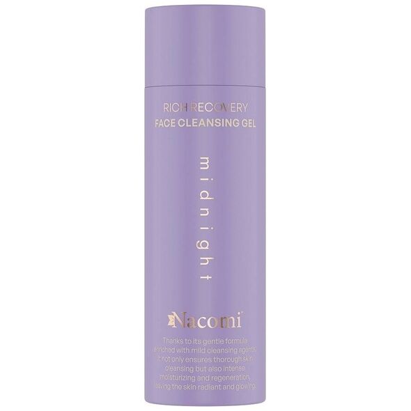 Nacomi Rich Recovery Żel do mycia twarzy Midnight 140ml