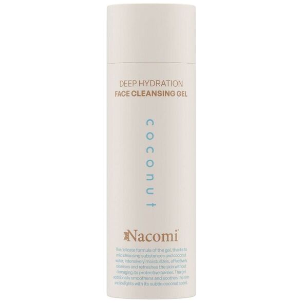 Nacomi Deep Hydration Żel do mycia twarzy Coconut 150ml