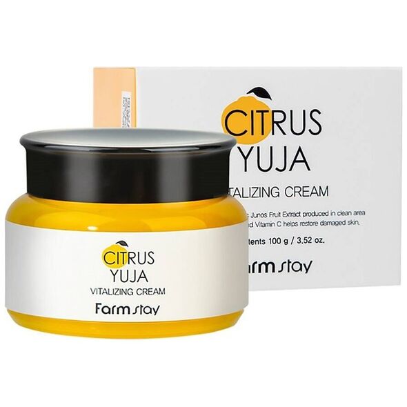 Farmstay Citrus Yuja Rewitalizujący krem do twarzy 100ml