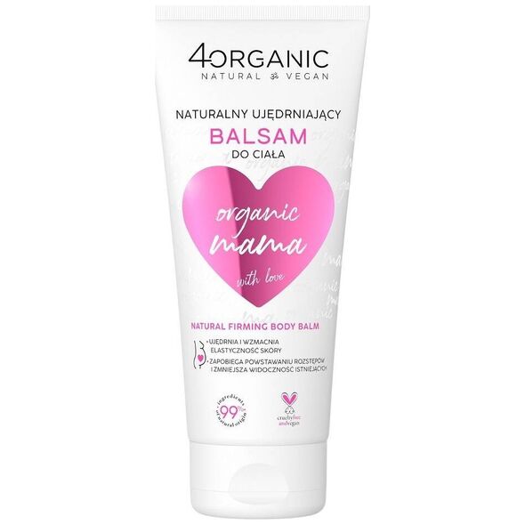4organic Organic Mama naturalny ujędrniający balsam do ciała 200ml