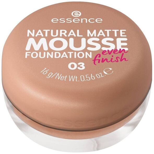 Essence Essence Natural Matte Mousse Foundation podkład do twarzy w musie 03 16g