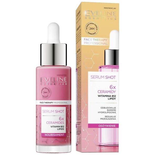 XXXX__Eveline Cosmetics (Eveline) Eveline Serum Shot kuracja odżywcza 6x ceramidy 30ml