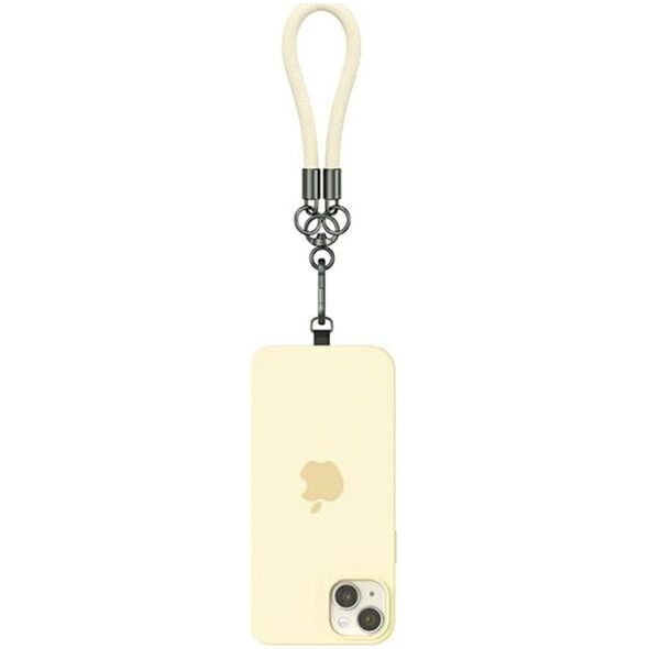 Usams USAMS Uniwersalna smycz do telefonu 30cm żółty/yellow ZB283GS05 (US-ZB283)