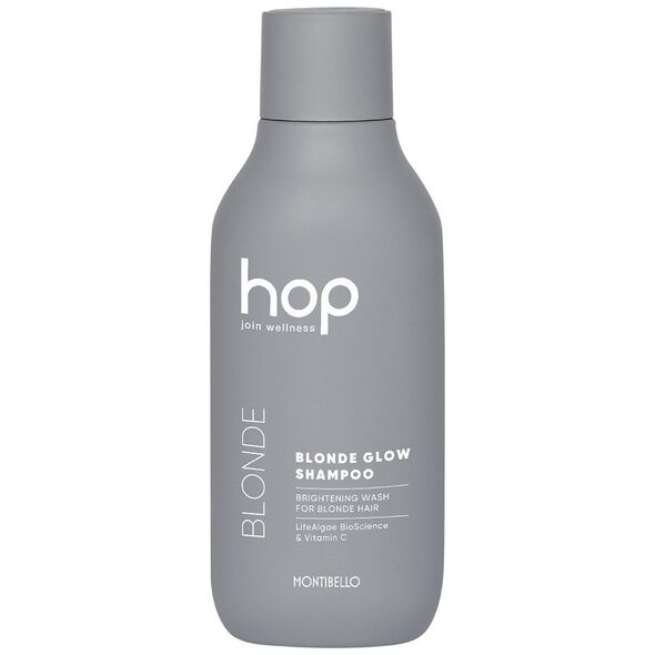 Montibello Montibello HOP Blonde Glow Szampon rozświetlający neutralizujący refleksy do włosów blond i rozjaśnianych 300 ml