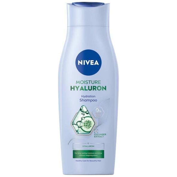 Nivea Nivea Moisture Hyaluron szampon nawilżający z kwasem hialuronowym 400ml