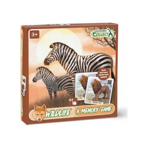 Collecta Zwierzęta dzikie gra pamięciowa 84238 COLLECTA