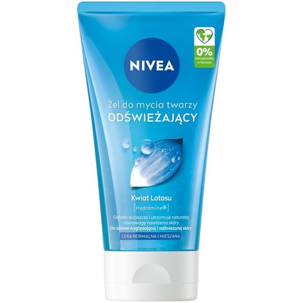 Nivea Żel do mycia twarzy odświeżający do cery normalnej i mieszanej 150ml