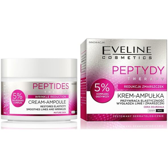 Eveline Peptydy Therapy Krem-ampułka z kompleksem odżywczym 50 ml
