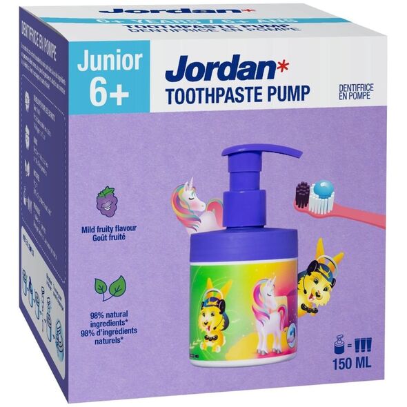 Orkla JORDAN Junior 6+ Pasta do zębów 150 ml