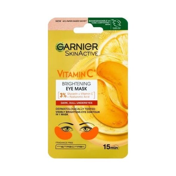 Garnier GARNIER Skin Active Rozświetlające Płatki pod oczy - 3% Vitamin C  5 g