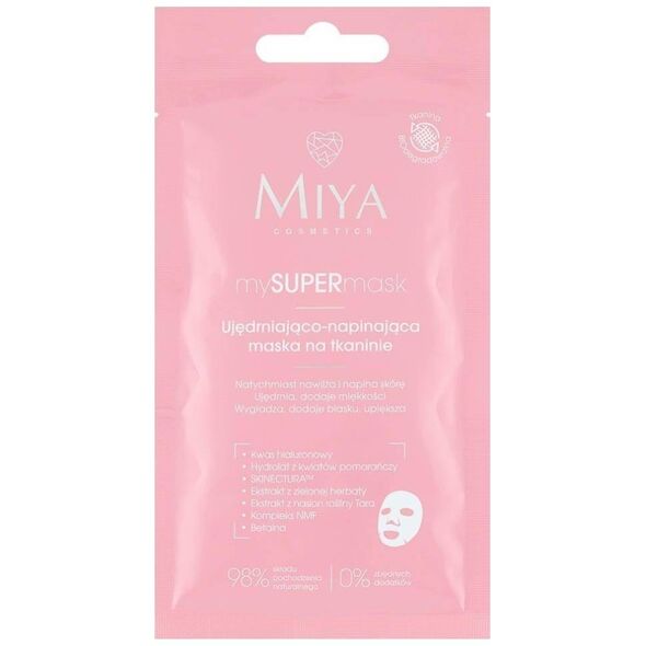 Miya Miya MySUPERmask ujędrniająco-napinająca maska na tkaninie 1szt.