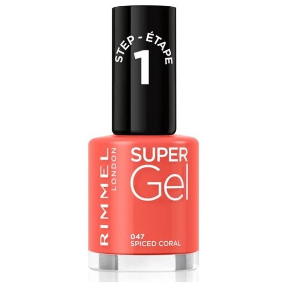 Rimmel  RIMMEL London Super Gel Step1 047 Spiced Coral 12ml