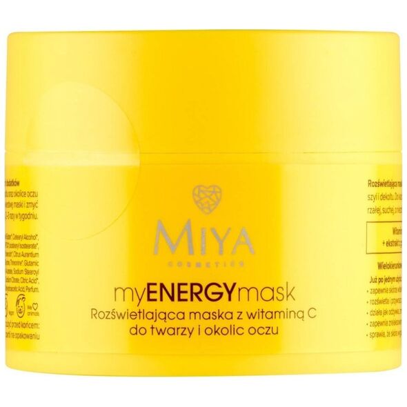 Miya myENERGYmask rozświetlająca maska z witaminą C 50ml