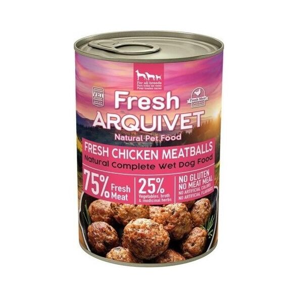 ARQUIVET Arquivet Fresh klopsiki z kurczaka w sosie 400g