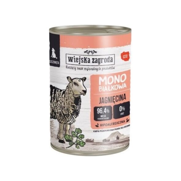 Wiejska Zagroda Wiejska Zagroda - Jagnięcina - Szczeniak-400