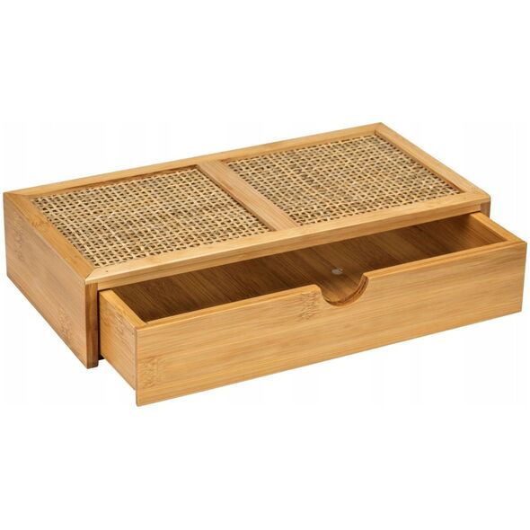 Wenko Szufladka na kosmetyki ALLEGRE BAMBOO, 28 x 6 x 14 cm, WENKO