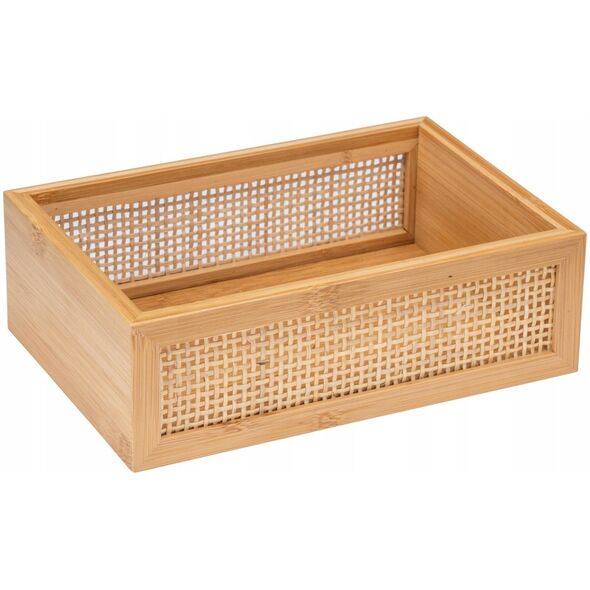 Wenko Taca na kosmetki ALLEGRE BAMBOO, 22 x 7 x 15 cm, WENKO