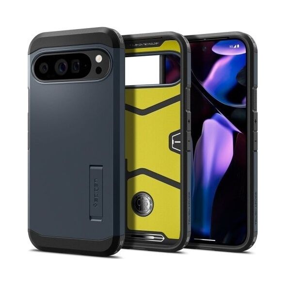 Spigen Spigen Tough Armor Google Pixel 9 PRO XL metal slate