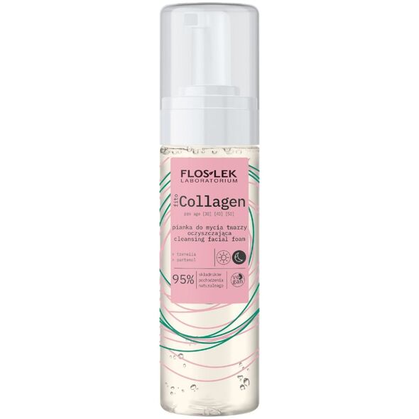 FLOS-LEK FLOSLEK FitoCollagen Pianka do mycia twarzy oczyszczająca 160 ml