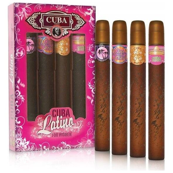 Cuba Cuba Original Cuba Latino Copacabana edp 35ml + Carnaval edp 35ml + Maya edp 35ml + Cactus edp 35ml