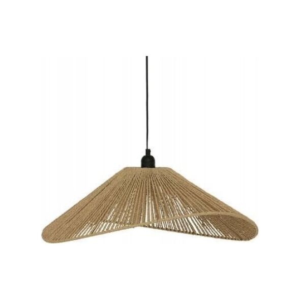 Atmosphera Lampa wisząca nad stół MYHA pleciony klosz, 58 cm