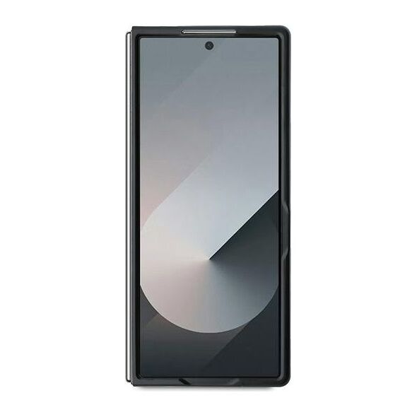 Guess case for Samsung Galaxy Z Fold6 GUE003738 black 4G Metal Logo 3666339313135