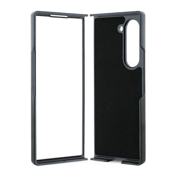 Karl Lagerfeld case for Samsung Galaxy Z Fold6 KF002203 black Saffiano Metal Pin 3666339322571