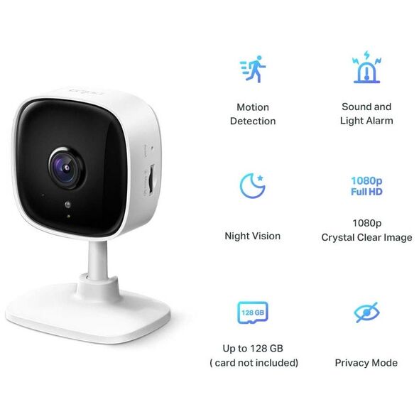TP-LINK Home Security Wi-Fi Camera (TAPO C100) (TPC100) έως 12 άτοκες Δόσεις