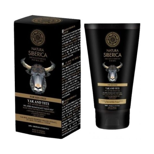 Natura Siberica Men Chłodzący żel po goleniu dla mężczyzn Yak & Yeti 150ml