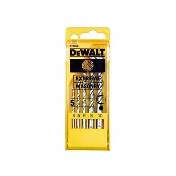 Wiertło Dewalt do betonu walcowe 4 5 6 10 8mm 5szt. (DT6956-QZ)