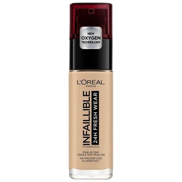 L’Oreal Paris Infallible 24H Fresh Wear Foundation 125 Natural Rose 30ml