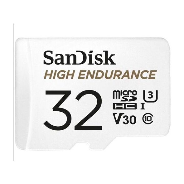Karta SanDisk High Endurance MicroSDHC 32 GB Class 10 UHS-I/U3 V30 (SDSQQNR-032G-GN6IA)
