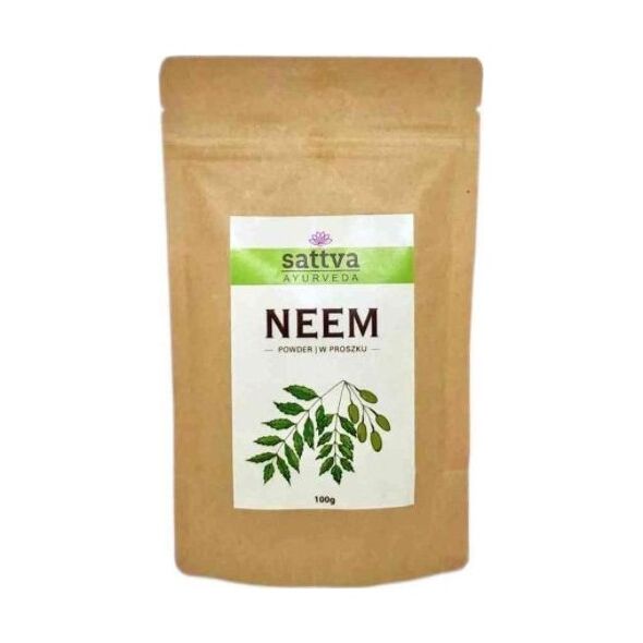 Sattva Neem φυτική μάσκα για μαλλιά και πρόσωπο 100γρ 7938116 5903794180734