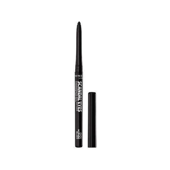 Rimmel  Rimmel Scandaleyes Exaggerate wodoodporna miękka kredka do oczu 001 Intense Black 0.35g