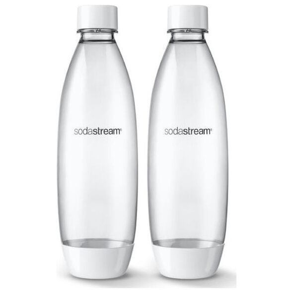 Sodastream Butelka Fuse biała 1 L 2 szt.