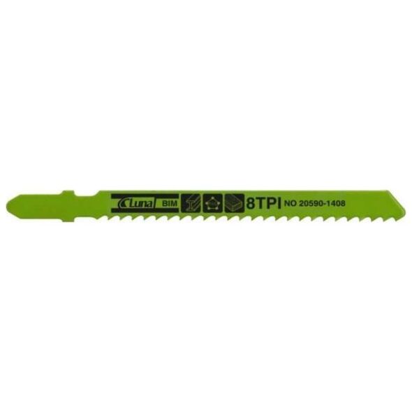 Luna Brzeszczoty do wyrzynarek bimetalowe, typ T318AF do metalu 100x8x1,0-21 5-P A