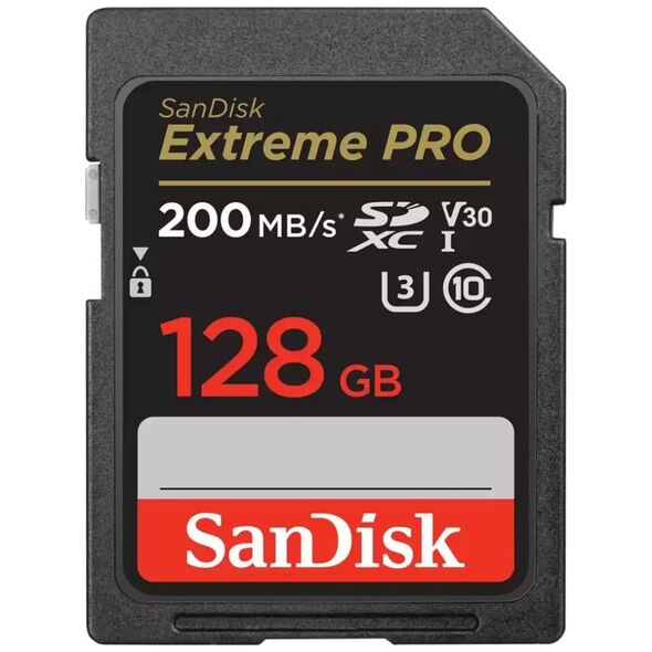 Karta SanDisk Extreme PRO SDXC 128 GB Class 10 UHS-I/U3 V30 (SDSDXXD-128G-GN4IN)