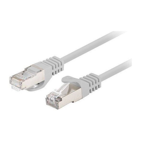 Lanberg Patchcord kat.6 FTP 1M 10-pack fluke passed szary