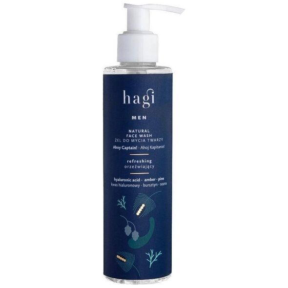 Hagi Żel do mycia twarzy orzeźwiający Ahoj Kapitanie 200ml